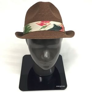 Daniel Cremieux 38 collection straw fedora hat